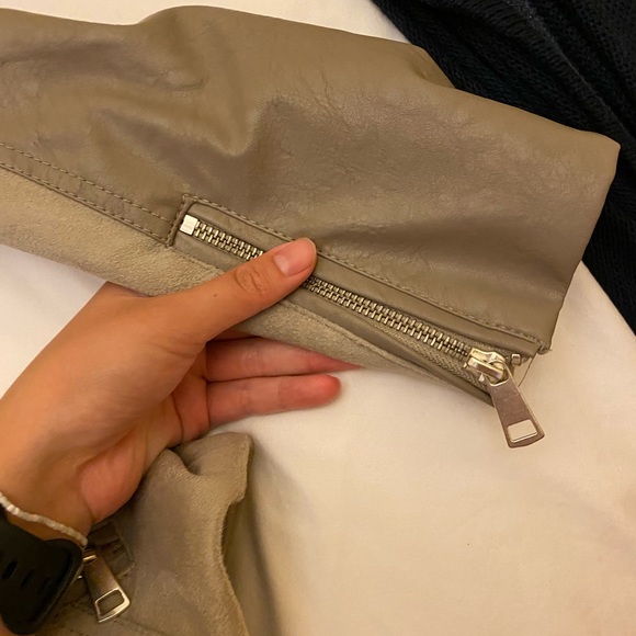 leather suede jacket - Picture 3 of 7